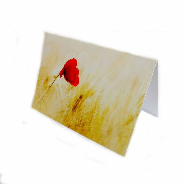 Greeting card „Poppy“