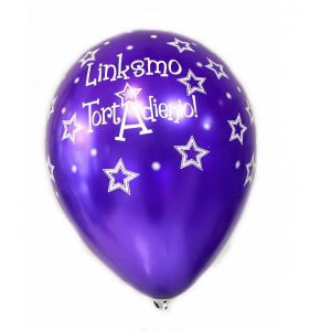 Purple Balloon Tortday