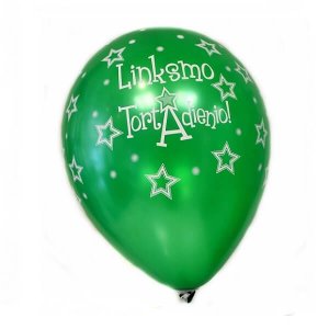 Green Balloon Cake