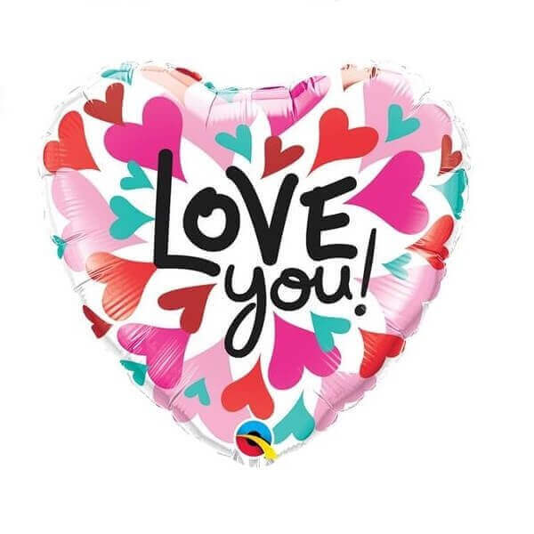 Гелиевый шар-сердце "Love You"