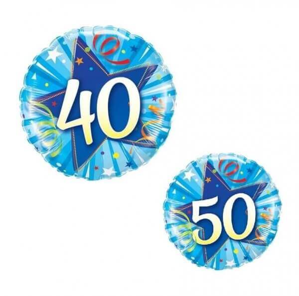 Foil Helium Balloon Numbers