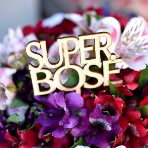Палочка "Супер Босс" в цветочной коробке