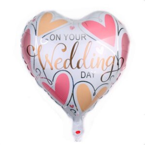 Vestuvinis balionas „On your wedding day"