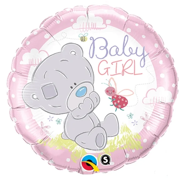 Folinis helio balionas „Baby girl"