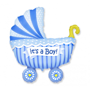 Folinis helio balionas „It's a boy"