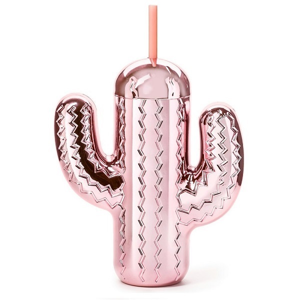 Plastikinė gertuvė „Rožinis kaktusas"