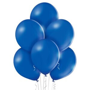 Mėlynas guminis balionas