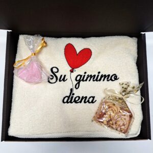 Dovanų rinkinys „Su gimimo diena“